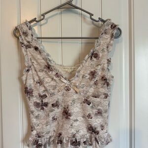 Floral Lace Women Top